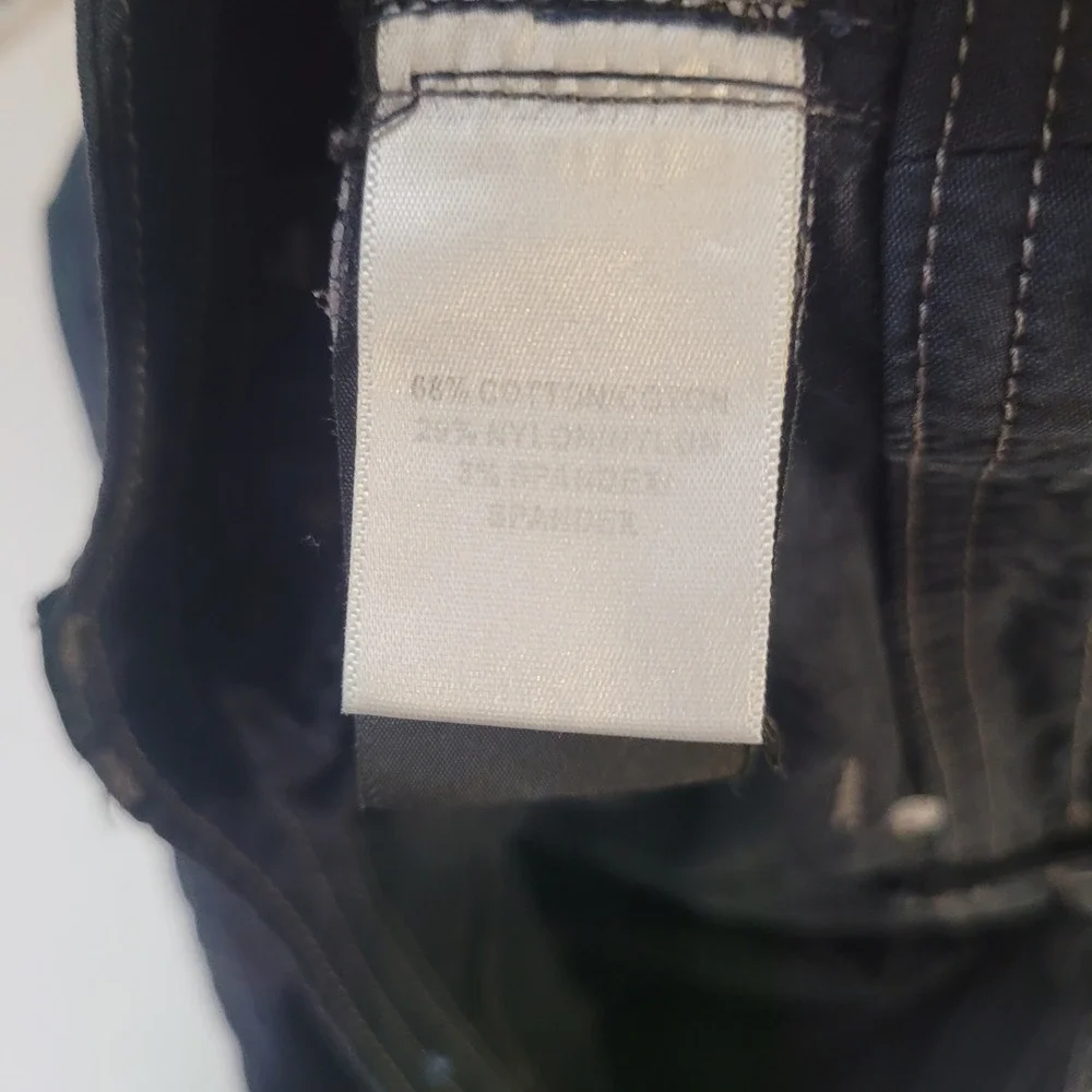 Kuhl Size 4 Reg Hiking Pants Womens Navy Blue Vintage Patina Dye Stretch Cargo